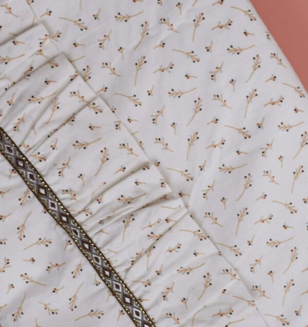 საბავშვო თეთრეულის ნაკრები ყვავილებით - "იელი • ieli"