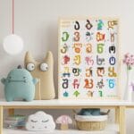 პოსტერი, ქართული ანბანი - "ჯეო პოსტერი • Geo Poster"