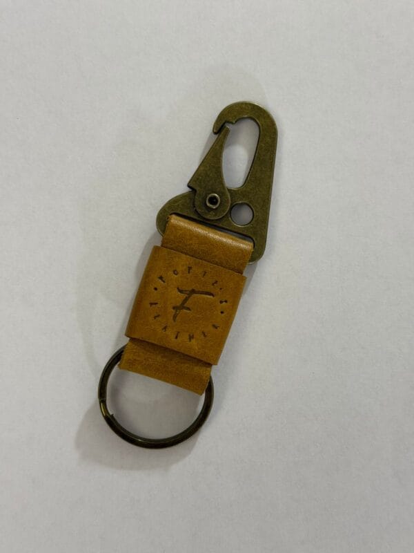 საკიდი, ღია ყავისფერი - "Fofies Leather • ფოფი"