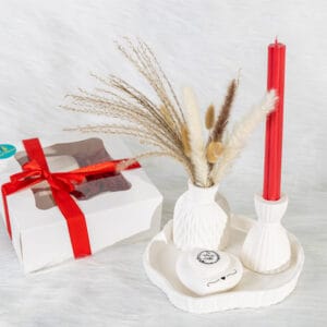 დეკორატიული ნაკრები - "Soul Flame • ხელნაკეთი არომატული სანთლები"