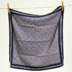 მამაკაცის შარფი, "ლაშარი" (ლურჯი) - "დარი • Dari"