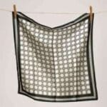 მამაკაცის შარფი, "მარტვილი" (შავი) - "დარი • Dari"