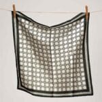 მამაკაცის შარფი, "მარტვილი" (შავი) - "დარი • Dari"