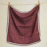 მამაკაცის შარფი, "მთავრული" (ბორდოსფერი) - "დარი • Dari"