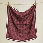 მამაკაცის შარფი, "მთავრული" (ბორდოსფერი) - "დარი • Dari"