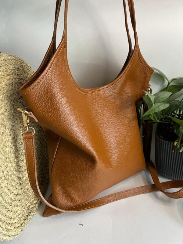 ჩანთა ნოუთბუქისთვის, ყავისფერი - "მატიანე • Matiane"