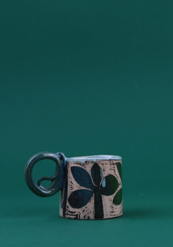 ჭიქა "სადაფის ხალიჩა" – “კერამიკ არტი • Ceramic Art”