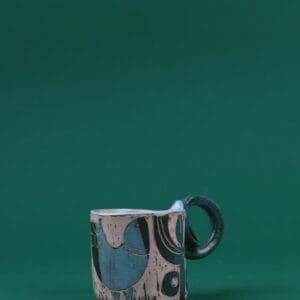 ჭიქა "სადაფის ხალიჩა" – “კერამიკ არტი • Ceramic Art”