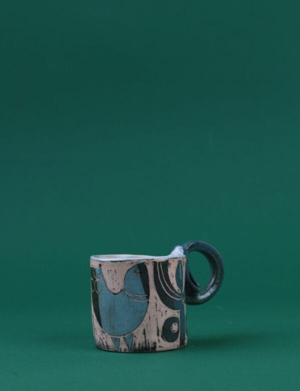 ჭიქა "სადაფის ხალიჩა" – “კერამიკ არტი • Ceramic Art”