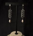 საყურე მარგალიტით - "Marmaria _  jewelry • მარმარია ჯუელრი"