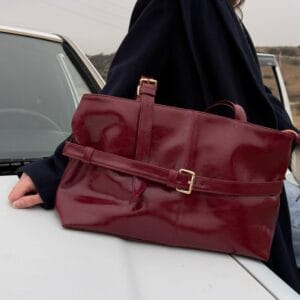 ჩანთა "KINI", ბორდოსფერი - "ანიმა • Anima"