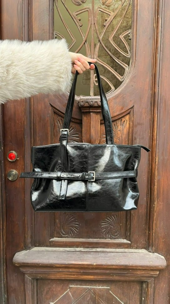 ჩანთა "KINI", შავი - "ანიმა • Anima"