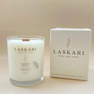 სანთელი "SAPERAVI" - "LASKARI • ლასკარი"