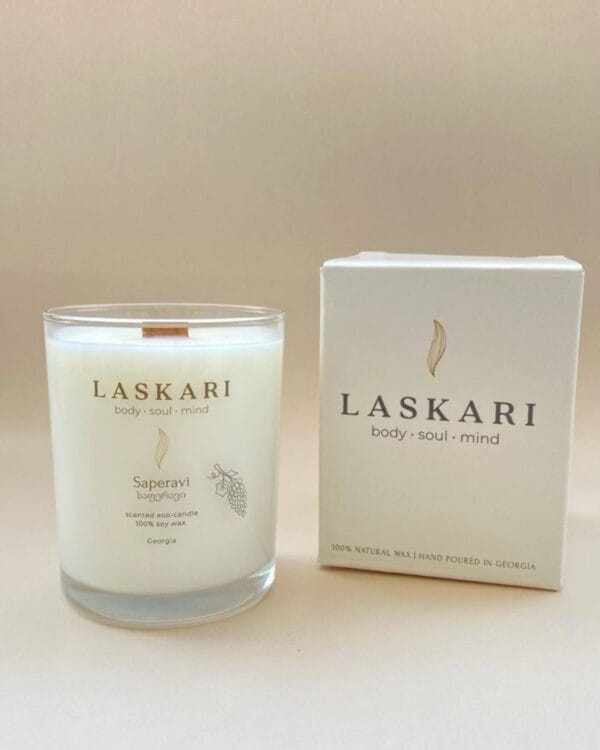 სანთელი "SAPERAVI" - "LASKARI • ლასკარი"