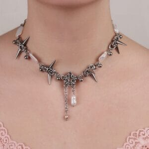 ჩოკერი მარგალიტებით - "Marmaria _  jewelry • მარმარია ჯუელრი"