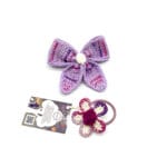 თმის სამაგრების ნაკრები, Petal Duo Lilac – “TOMSIKA • ტომსიკა”