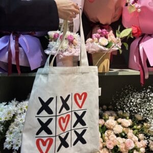 ნაჭრის ჩანთა, "X და O" - "კარაველა • Karavela"