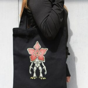 ნაჭრის ჩანთა, შავი - "კარაველა • Karavela"