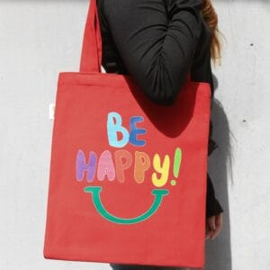 ნაჭრის ჩანთა, Be Happy - "კარაველა • Karavela"