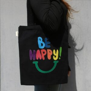 ნაჭრის ჩანთა, Be Happy - "კარაველა • Karavela"