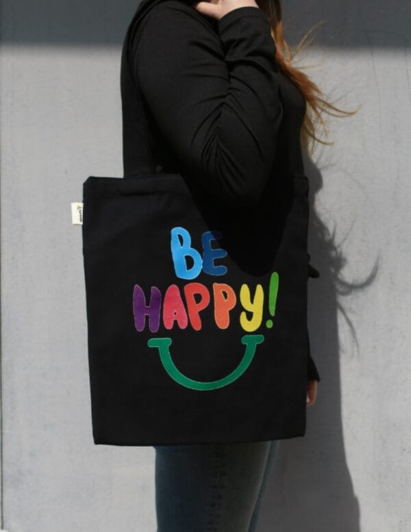 ნაჭრის ჩანთა, Be Happy - "კარაველა • Karavela"