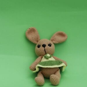 ნაქსოვი სათამაშო, კურდღელი - "ადონეს სათამაშოები • Adone toys"