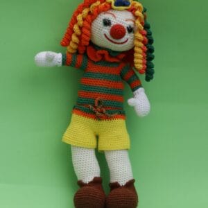 ნაქსოვი სათამაშო, ჯამბაზი - "ადონეს სათამაშოები • Adone toys"