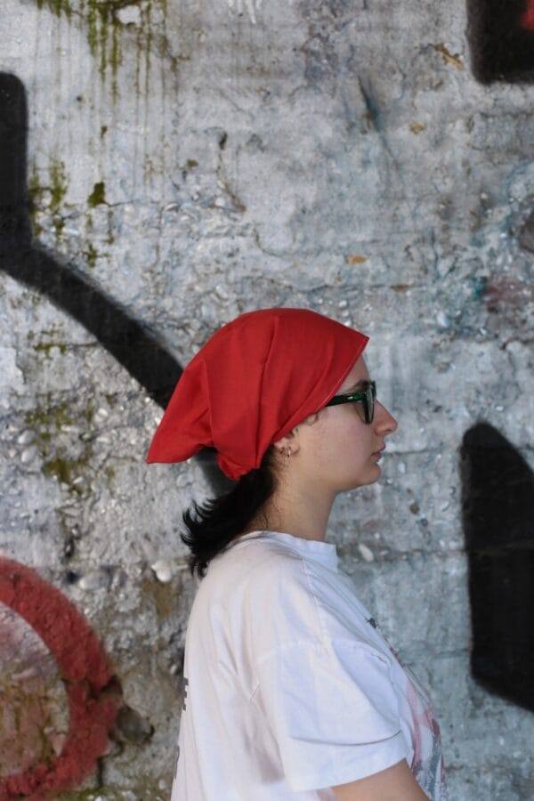 თმის აქსესუარი, წითელი – “Manika • მანიკა”