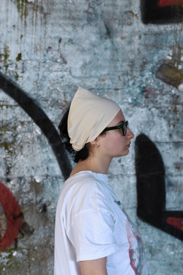 თმის აქსესუარი, კრემისფერი – “Manika • მანიკა”