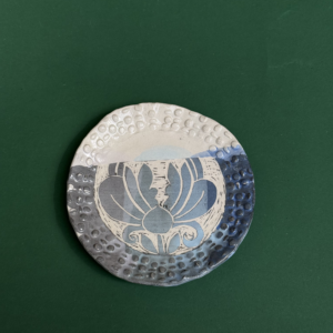 თეფში "სადაფის ხალიჩა" – “კერამიკ არტი • Ceramic Art”