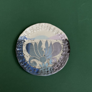 თეფში "სადაფის ხალიჩა" – “კერამიკ არტი • Ceramic Art”