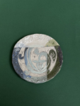 თეფში "სადაფის ხალიჩა" – “კერამიკ არტი • Ceramic Art”