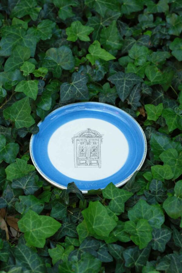თეფში "თბილისი", ლურჯი – “კერამიკ არტი • Ceramic Art”