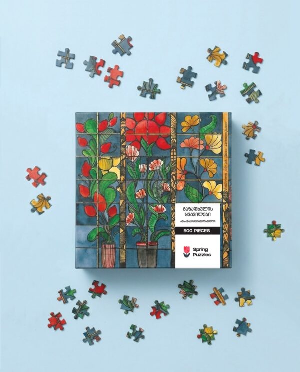 ფაზლი, "გაზაფხულის ყვავილები" - "Spring puzzles • გაზაფხულის ფაზლები"