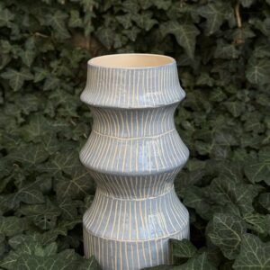 ლარნაკი, ცისფერი - "კერამიკის ლაბორატორია • Ceramic Laboratory"