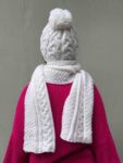 ქუდისა და კაშნეს ნაკრები - "ქეთის ნაქსოვები • Knits by Keti"