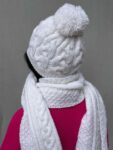 ქუდისა და კაშნეს ნაკრები - "ქეთის ნაქსოვები • Knits by Keti"